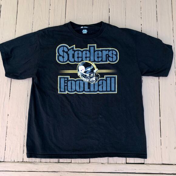 Pittsburgh Steelers Football Black "Steelers Wave That Towel” Men’s XL T-Shirt - Picture 1 of 7